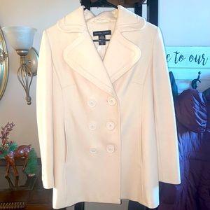New York & Company Coat, Size Small. Has 2 little spots on the front.